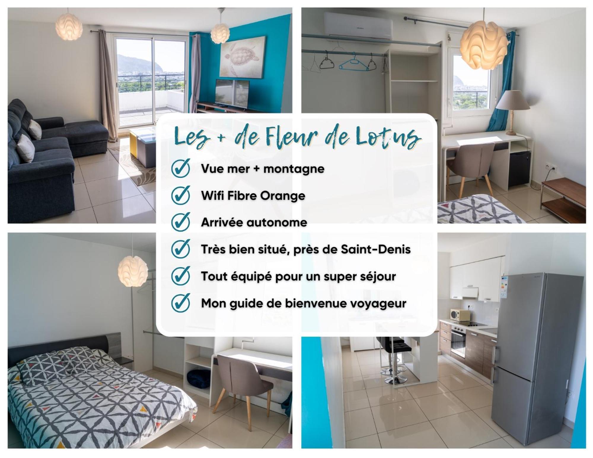 T2 Fleur De Lotus Apartment Saint-Denis Exterior photo